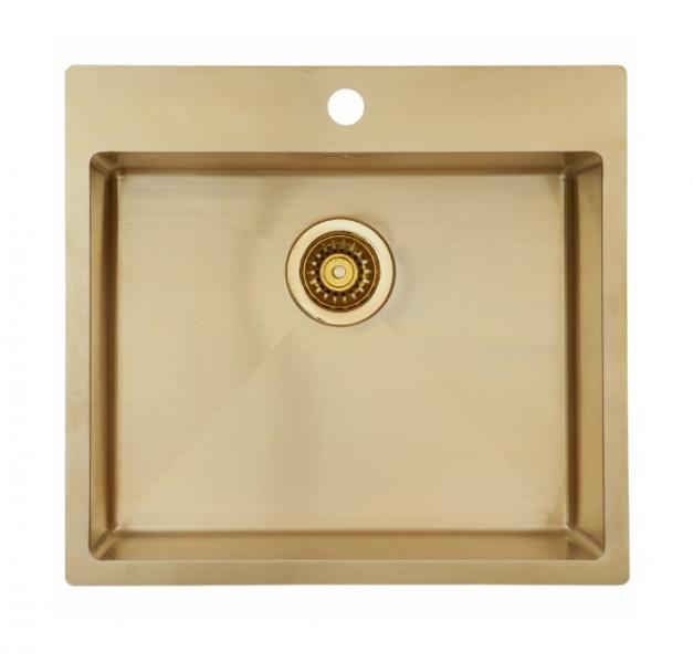Lavabo Kubus 540 Soft k&oslash;kkenvask - Massiv messing