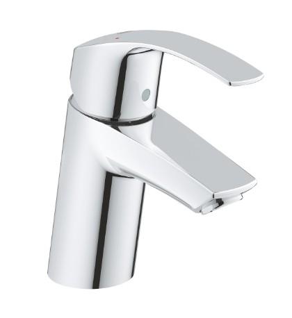 Grohe Eurosmart New håndvaskarmatur m/push open bundventil