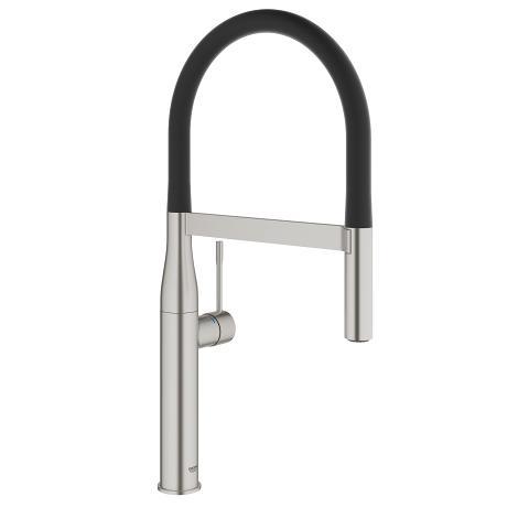 Grohe Essence New køkkenarmatur m/profi-bruser - Supersteel