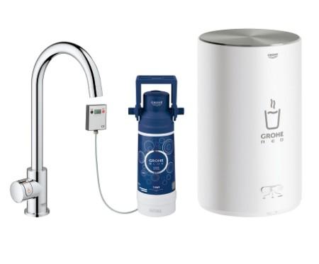 Grohe Red II Mono armatur m/3 l. beholder og C-tud