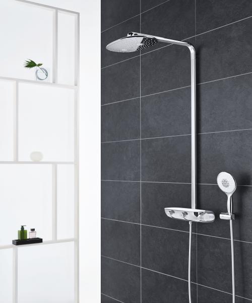 Grohe Rainshower SmartControl 360 MONO brusesystem m/ termostat - Krom