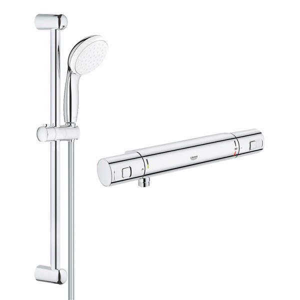 Grohe Precision Tempesta Eco komplet brusesystem - Krom