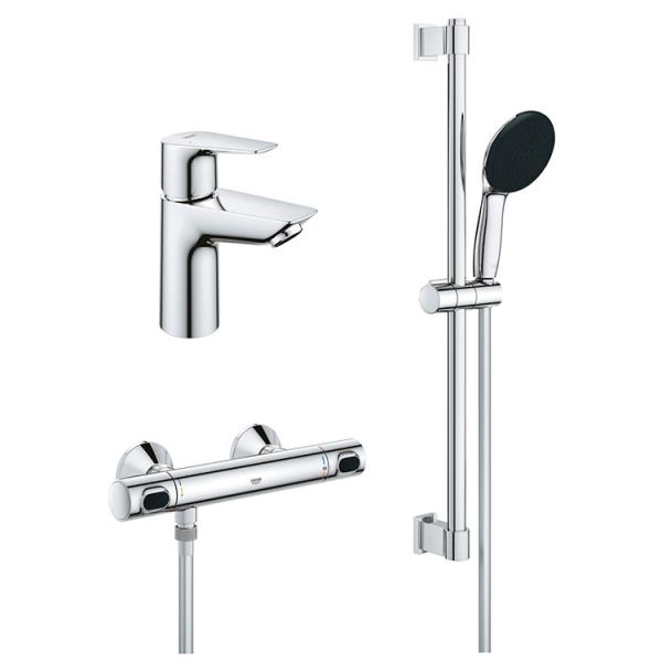 Grohe Precision Start Edge komplet pakke til badeværelse m/WaterSaving