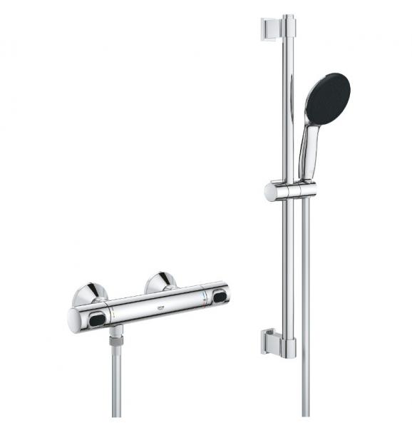 Grohe Precision Flow brusesystem - Krom