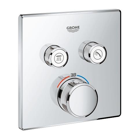 Grohe SmartControl indbygningsarmatur til kar eller brus - Krom