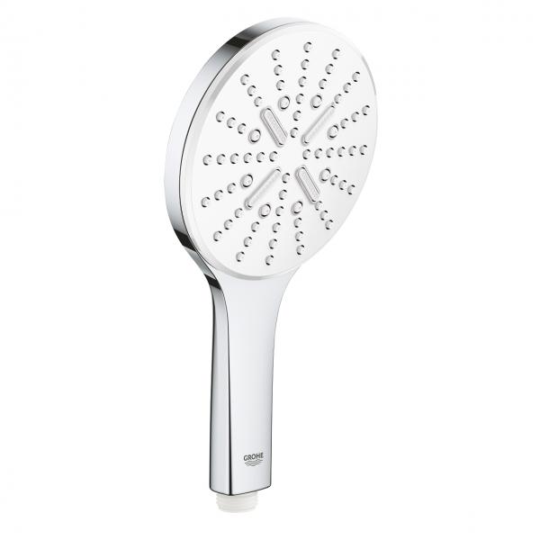 Grohe Rainshower SmartActive håndbruser - 3 spray - Krom/hvid