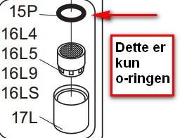 Vola O-ring til perlator