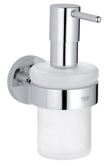 Grohe Essentials sæbedispenser inkl. holder - Krom