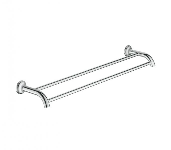 Grohe Essentials Authentic dobbelt håndklædestang - 582mm - Krom