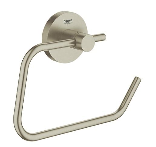 Grohe Essentials toiletrulleholder - B&oslash;rstet Nikkel