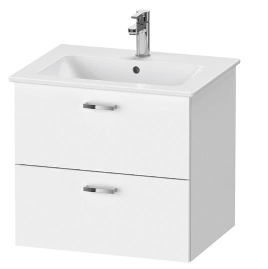 Duravit XBase m&oslash;bels&aelig;t 63 - Hvid mat