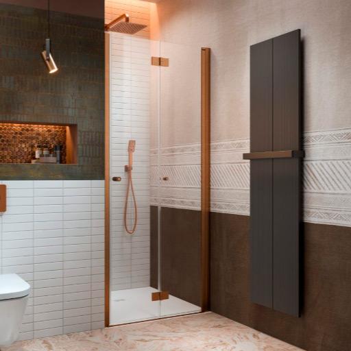 Str&oslash;mberg Noma 180 nichefolded&oslash;r 800mm - H&oslash;jre - B&oslash;rstet kobber