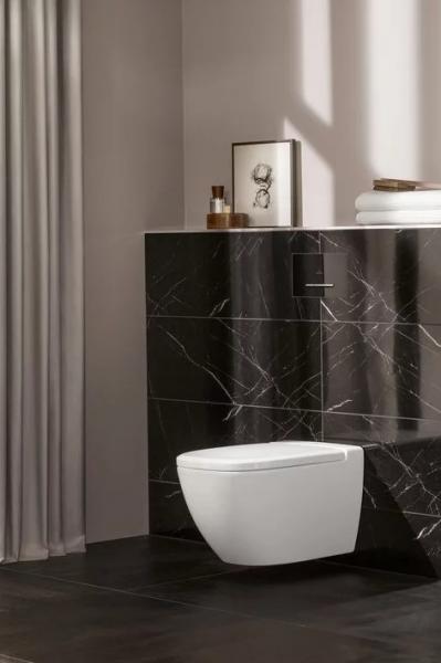 Villeroy & Boch Antheus Rimless væghængt toilet m/Ceramic+ - Hvid