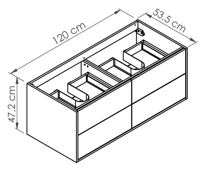 Allibert Marny 120 underskab - Arlington eg