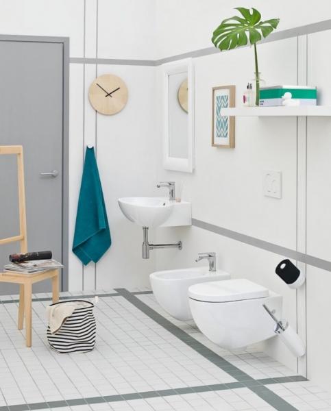 Lavabo File 2.0 Rimless væghængt toilet - Hvid