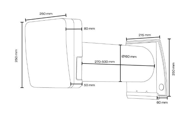 DUKA One S6 ventilator m/Wi-Fi og varmegenvinding