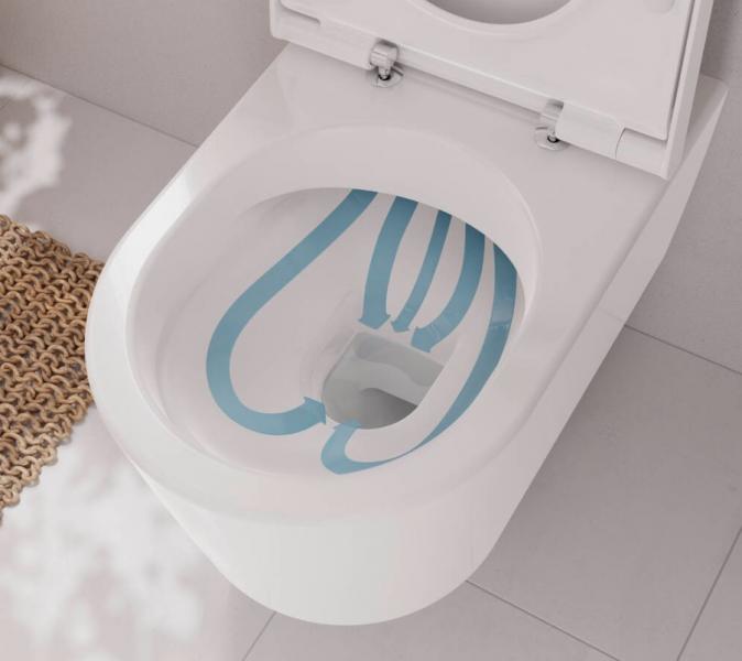 hansgrohe EluPura S væghængt toilet m/SmartClean u/sæde