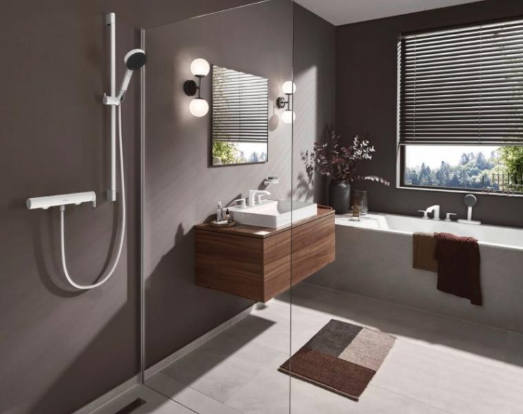 Hansgrohe Vivenis brusearmatur - Mat hvid