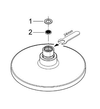 Grohe Euphoria Cosmopolitan 180 hovedbruser m/Water Saving