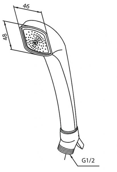 Damixa Perlespray h&aring;ndbruser m/b&oslash;jning og tap