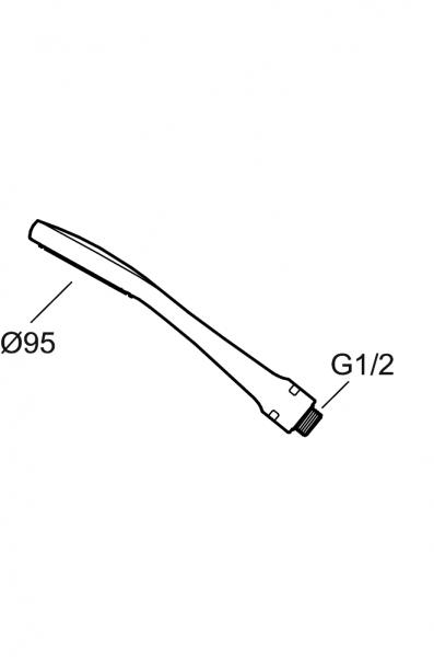 Mora Cera S5 håndbruser Ø95 mm - 10 l/min