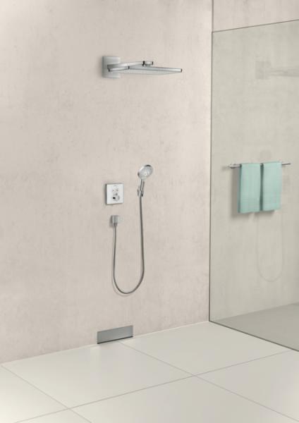 Hansgrohe FixFit Square slangeudtag - Poleret guldoptik