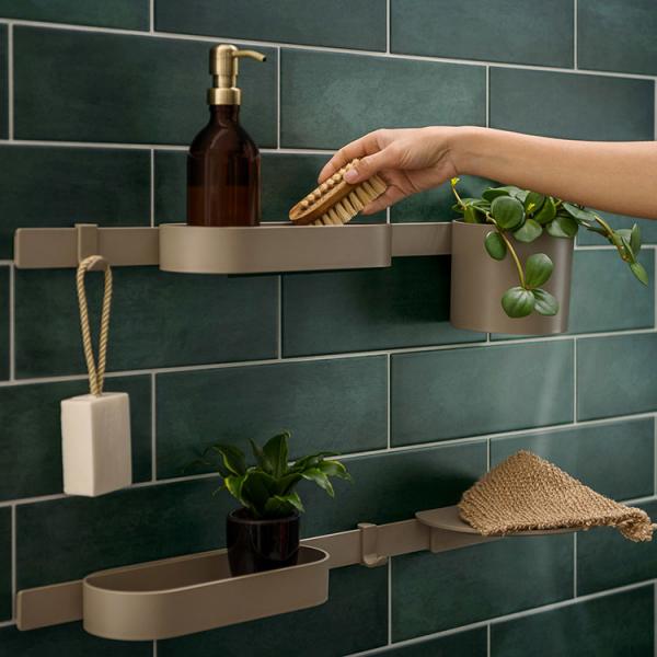 Hansgrohe WallStoris hylde - Planet edition (sand)