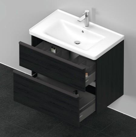 Duravit D-Neo 80 møbelsæt - Sort eg