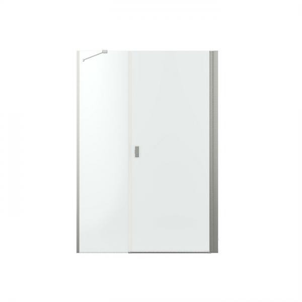 Strømberg Noma 45 svingdør m/sidepanel 1000mm - Højre - Steel Strømberg Noma 45 svingdør m/sidepanel 1000mm - Højre - Steel