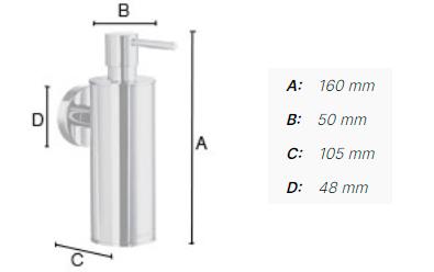 Smedbo Home sæbedispenser - Krom