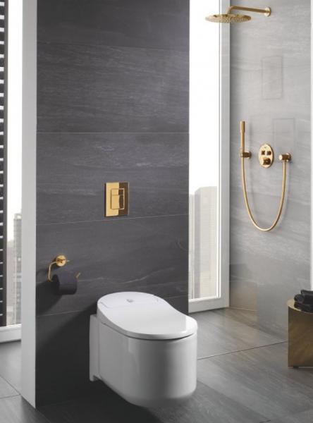 Grohe SmartControl komplet brusesystem m/Rainshower 310 til indbygning - Børstet Cool Sunrise