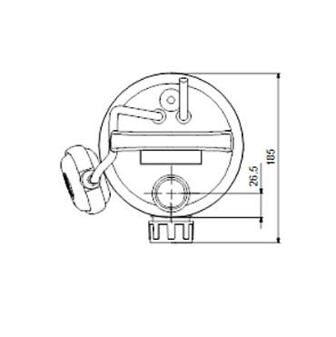 Grundfos Unilift CC5-A1 dykpumpe med niveauvippe