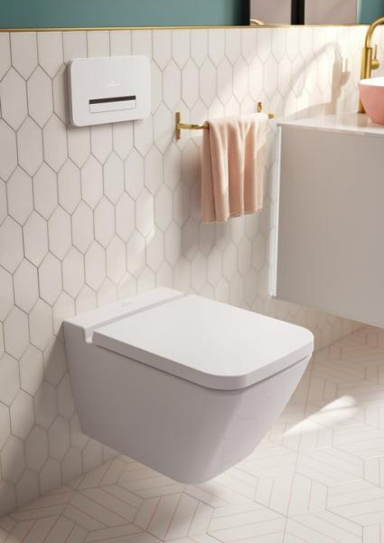 Villeroy & Boch Finion Rimless væghængt toilet m/ Ceramic+