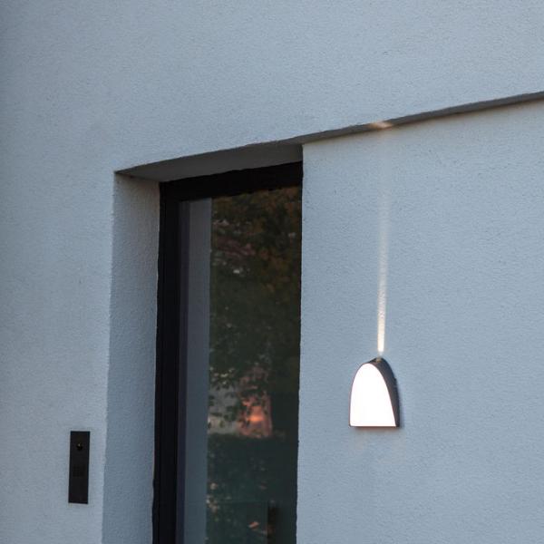 Lutec Architectural Apollo udendørslampe til væg