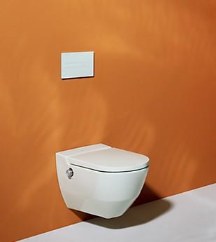 Laufen Navia duschtoilet cleanet rimless, LCC og softclose sæde