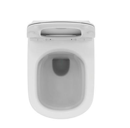 Ideal Standard Tesi Rimless+ væghængt toilet inkl/sæde m. softclose