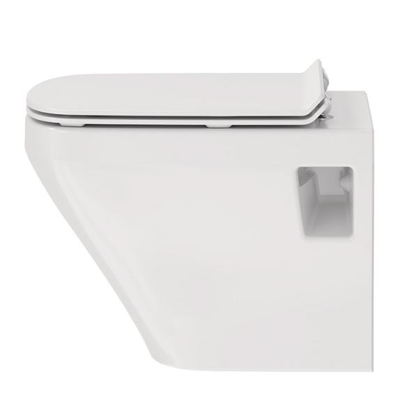 Duravit DuraStyle Compact Rimless væghængt toilet inkl. sæde