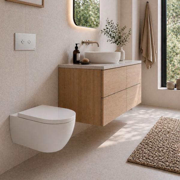 COBA væghængt toilet inkl. sæde m/SoftClose og QuickRelease COBA væghængt toilet inkl. sæde m/SoftClose og QuickRelease