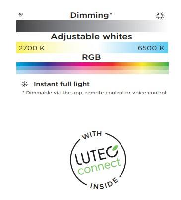 Lutec Karlo Solar udendørs bedlampe m/solceller, spyd og sensor - Mat sort