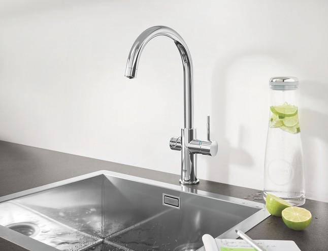 Grohe Blue Professional køkkenbatteri m/C-tud - Krom