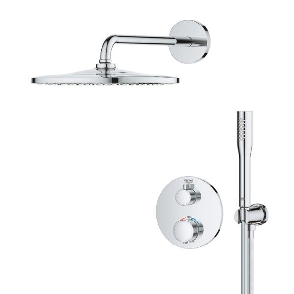 Grohe Precision 310 komplet brusesystem til indbygning