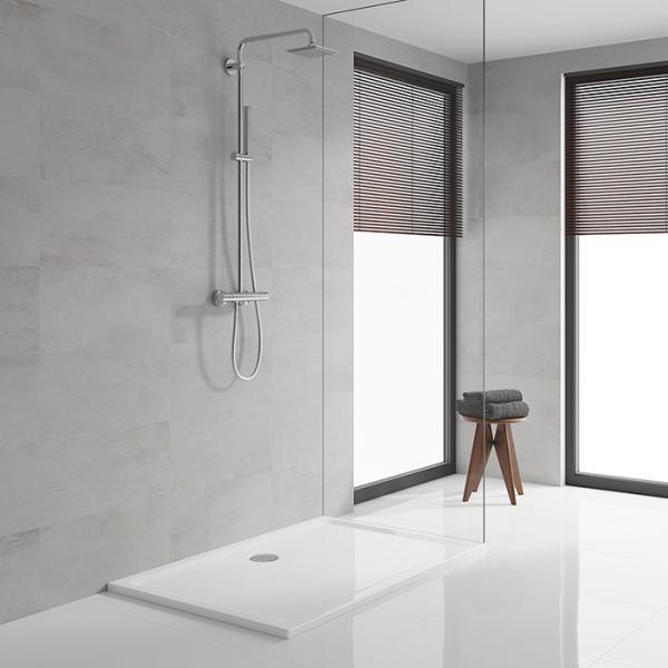 Grohe Euphoria 150 brusesystem m/termostat til vægmontering