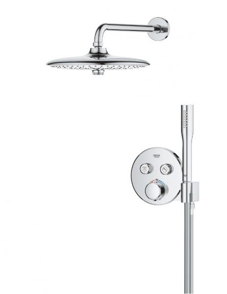 Grohe Precision SmartControl 260 komplet brusesystem til indbygning