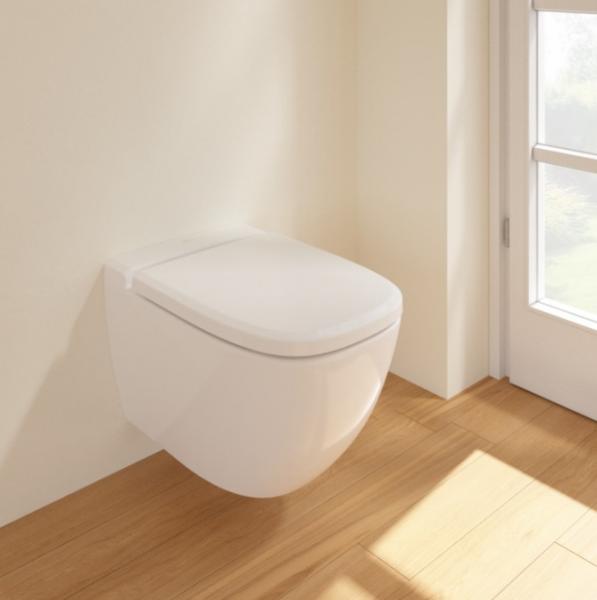 Villeroy & Boch Antheus Rimless væghængt toilet m/Ceramic+ - Hvid