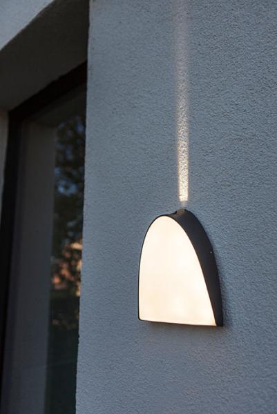 Lutec Architectural Apollo udendørslampe til væg