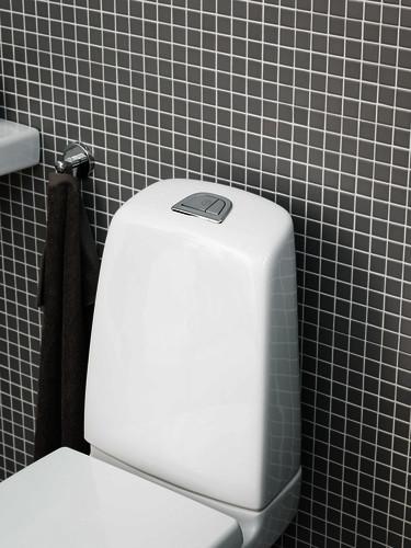 Gustavsberg Nautic toilet 5500L m/skjult S-lås og C+ Gustavsberg Nautic toilet 5500L m/skjult S-lås og C+