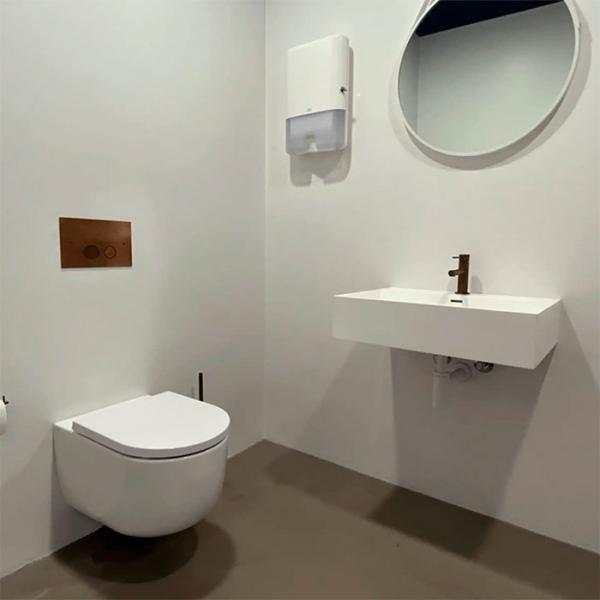 Lavabo Futura rimless væghængt toilet m/Tornadoskyl