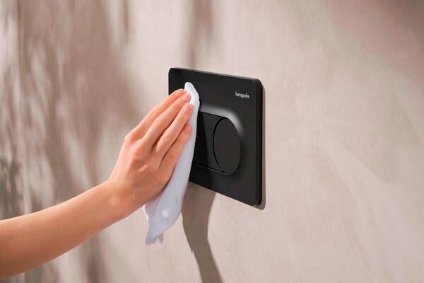 hansgrohe iFrame Original S betjeningsplade - Mat sort