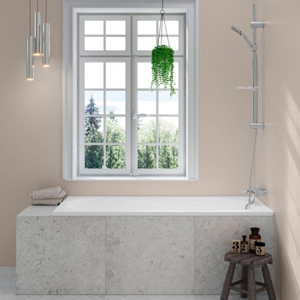 Gustavsberg 2945 badekar t/indbygning - 170 x 70 cm - 1 ryglæn Gustavsberg 2945 badekar t/indbygning - 170 x 70 cm - 1 ryglæn