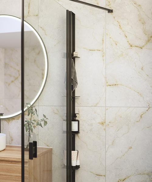 Dansani Tower brusereol til Match D - Mat sort - Ny model Dansani Tower brusereol til Match D - Mat sort - Ny model